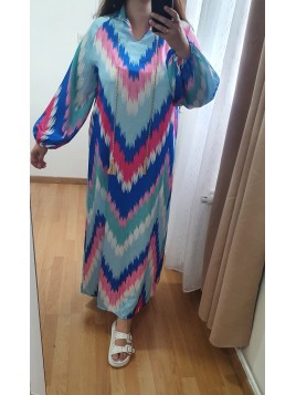 Robe Longue SYSY Bleu