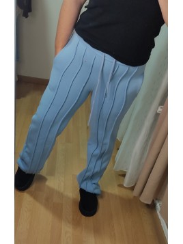 Pantalon Jogging Bleu Ciel