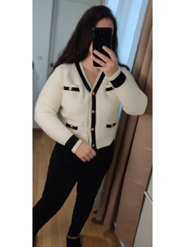 Gilet Chanelle Beige