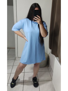 T-Shirt Long Bleu