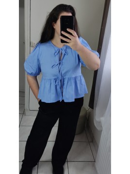 Blouse ND Bleu