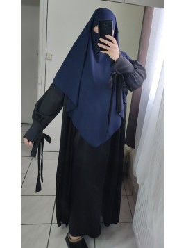 Khimar Soie de Médine Bleu...