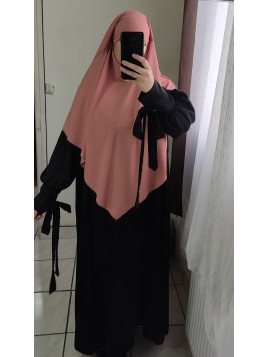 Khimar Soie de Médine Rose