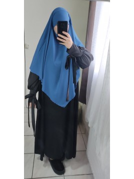 Khimar Jazz Bleu