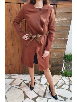 Manteau Veste Marron