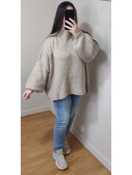 Pull Zen Beige Foncé