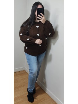 Pull KR Marron