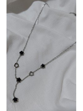Collier 2en1 Cassy Noir...