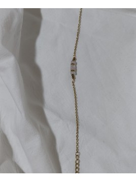 Bracelet Luna Blanc (Doré)