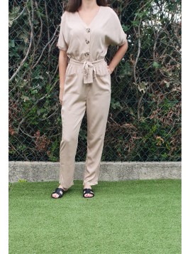 Combinaison Beige/Camel En...