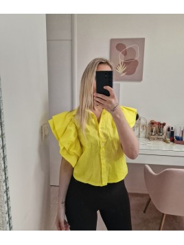 Mini Chemise Jaune